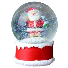 Lovely Santa Snow Globe